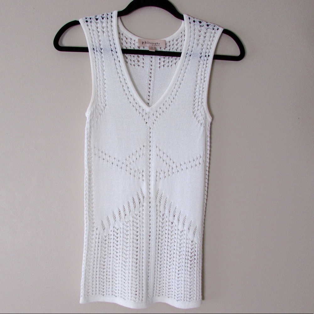 Like New! Philosophy White Top!